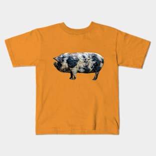 KuneKune pig Kids T-Shirt